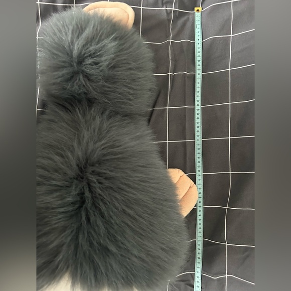 GANZ Plush Fluffy Dark Gray Platypus Stuffed Animal - Picture 5 of 5